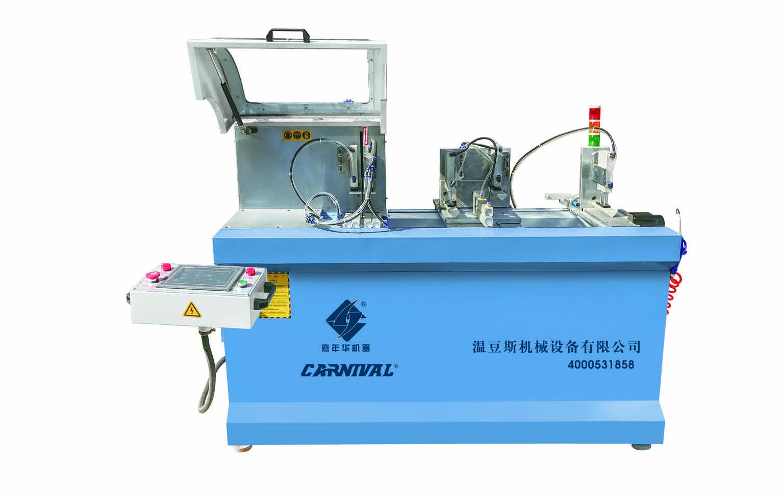  JH30-500-CNC 铝角码合页无尾料微动切割锯